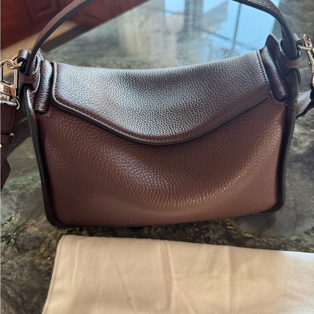The Horse Rich Brown Leather Shoulder Bag - Picture 6 of 6